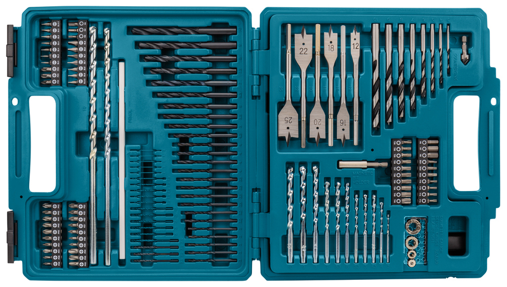 Набор сверл и насадок BASIC 212 шт. Makita E-06270