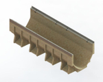Лоток водоотводный CompoMax Drive DN300 H210-H510 V-образный с каскадом C250
