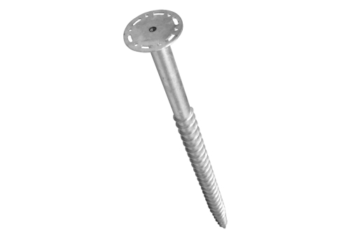 Винтопора с фланцем 76/2,5 горячий цинк 1,5м