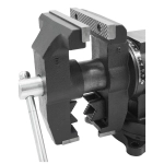 WDK-BV150D Профессиональные слесарные тиски 150 мм, регулировка в двух плоскостях 360 градусов