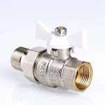 Кран шаровый с американкой ¾"в x ¾"н Valtec Base VT.227.NW.05
