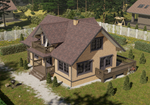 Угол желоба 135˚ Premium, графит
