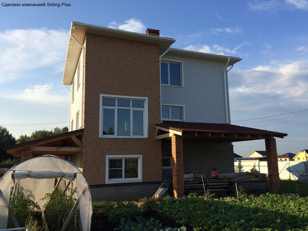 Колено 45˚ для водосточной трубы LUX, пломбир