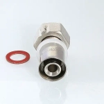 Муфта пресс с накидной гайкой 32мм x 1¼"нг Valtec VTm.222.N.003207