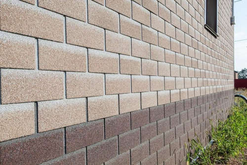 Фасадная плитка ТехноНиколь Hauberk Кирпич Античный, 2 м2/упак