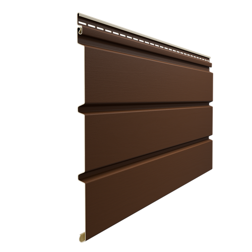 Софит Premium, T4 сплошной, каштан