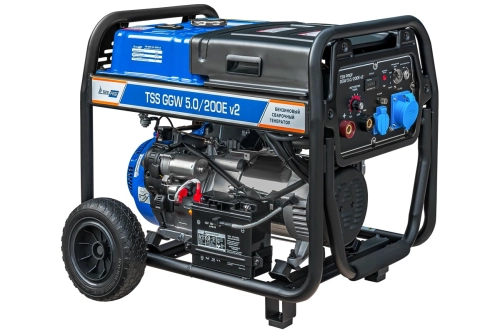 Бензиновый сварочный генератор TSS PROF GGW 5.0/200E v2
