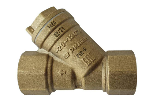 Ридан FVR-R 065B8339R — Фильтр сетчатый с пробкой DN40, PN25, Т от -20 °С...130 °С; материал корпуса латунь CW602N
