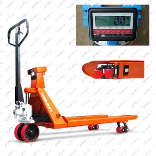 Гидравлические тележки NOBLELIFT HPT20S с весами