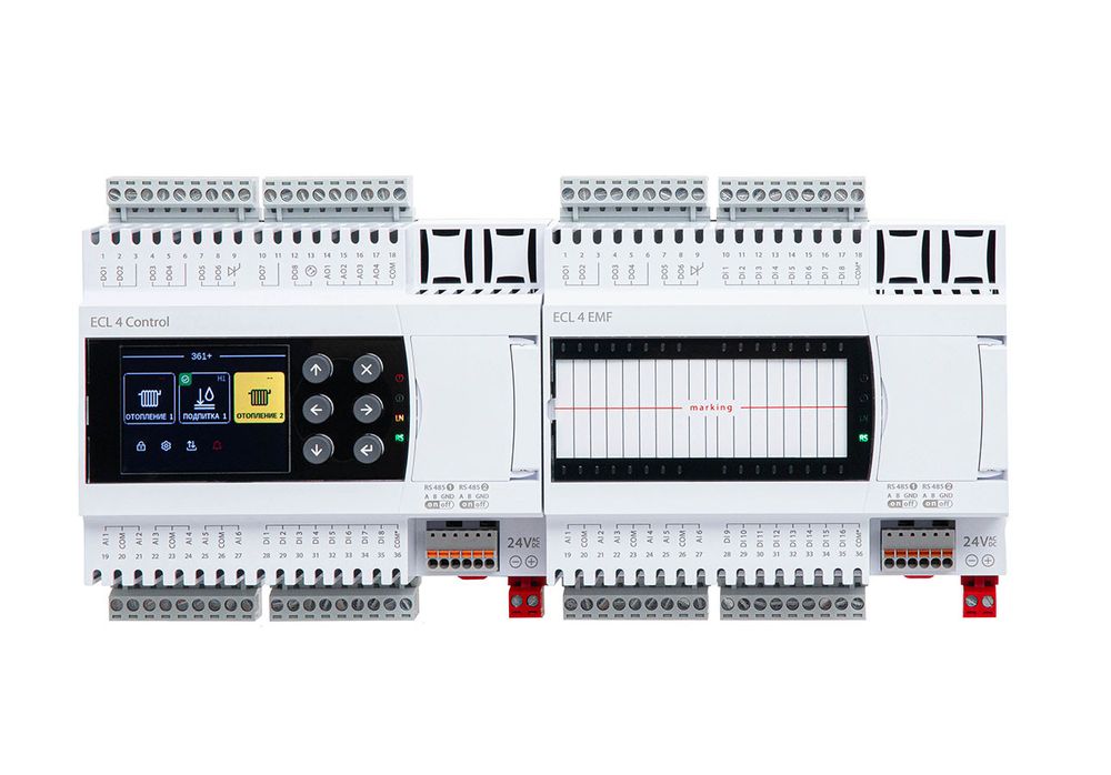 Ридан 087H374981R — Контроллер ECL4 Control 361R PLUS, напряжение питания 24V AC/DC