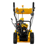 Гибридная снегоуборочная машина с функц. подметания SWB-600, 212 сс, руч. старт, 2 насадки Denzel