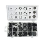 WDK-214042-2 Набор уплотнительных колец резиновых, черных, 125 шт