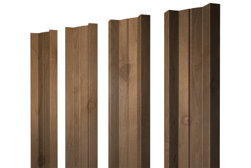 Штакетник М-образный А с прямым резом 0,45 Print Premium Pine Wood Fresh