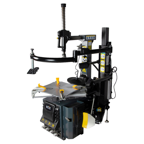 WDK-709738 Автоматический шиномонтажный станок со взрывной накачкой колес, двухскоростной. Захват 12