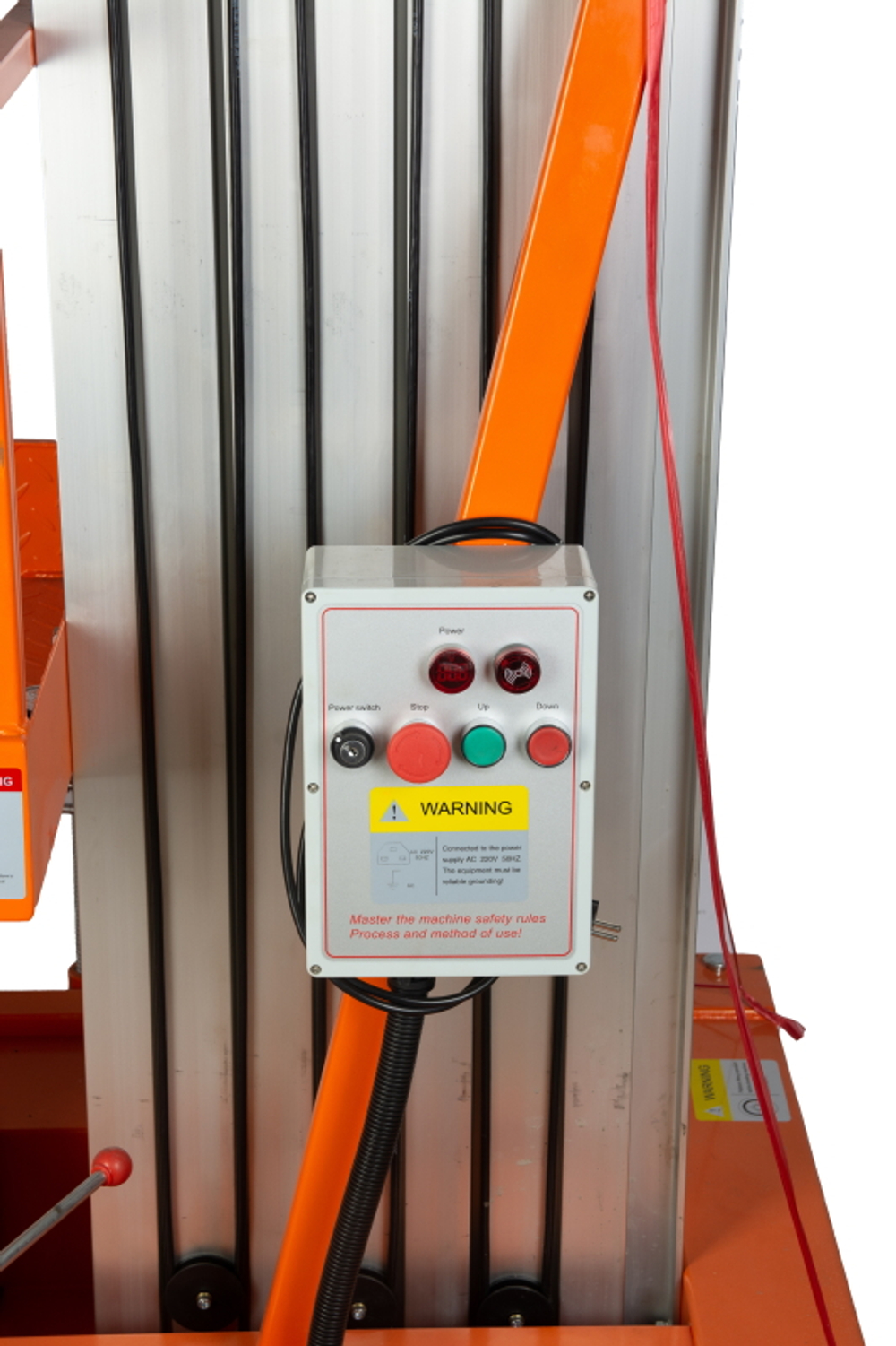 Подъемник мачтовый сетевой 125 кг 9/11 м TOR GTWY9-100 AC 220В 1-мачтовый