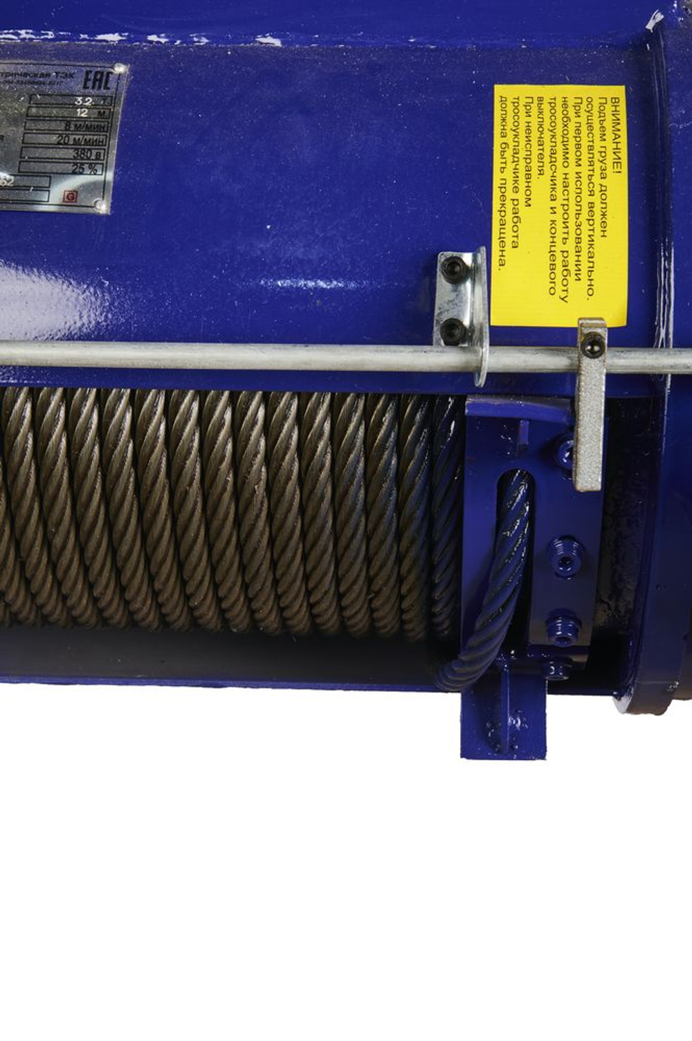 Таль передвижная IP 54 3,2т 12м 380В электрическая канатная TOR CD