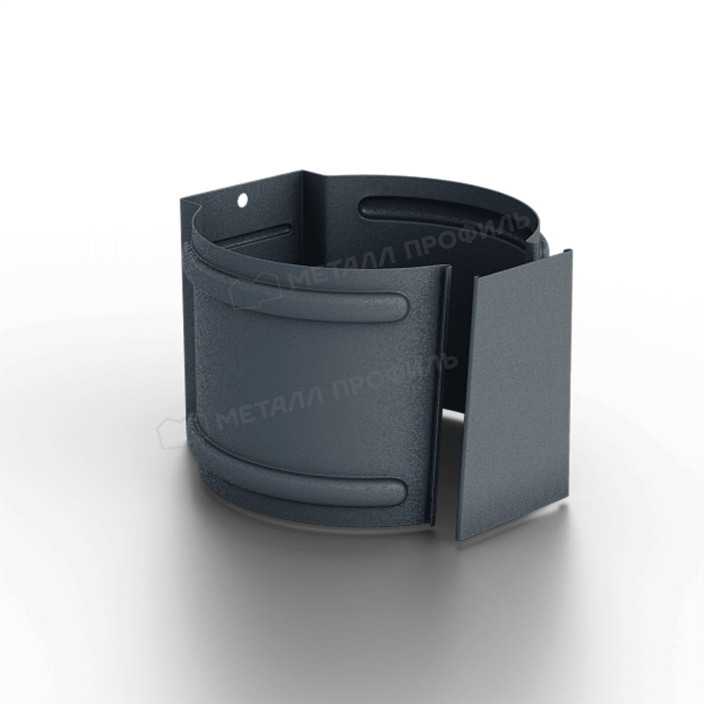 Держатель трубы (на кирпич) МЕТАЛЛ ПРОФИЛЬ Foramina Freeze D100 Grey