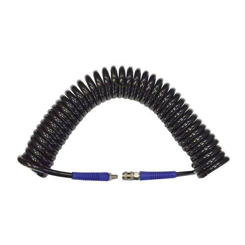 WDK-65810 Шланг пневматический спиральный с БРС, 10 м, 10х14 мм