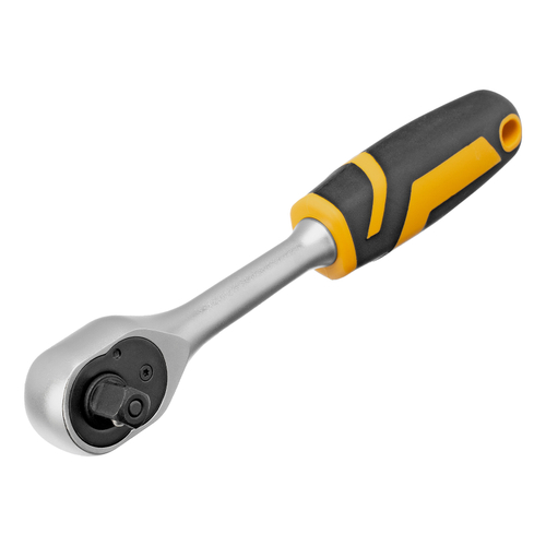 Ключ-трещотка 3/8", 90 зубьев, с быстрым сбросом, CrV Denzel