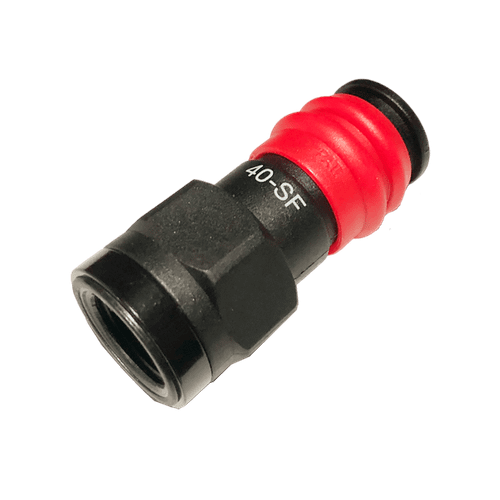 HRS-840SF Композитное пневматическое быстроразъёмное соединение, вн. резьба F 1/2"