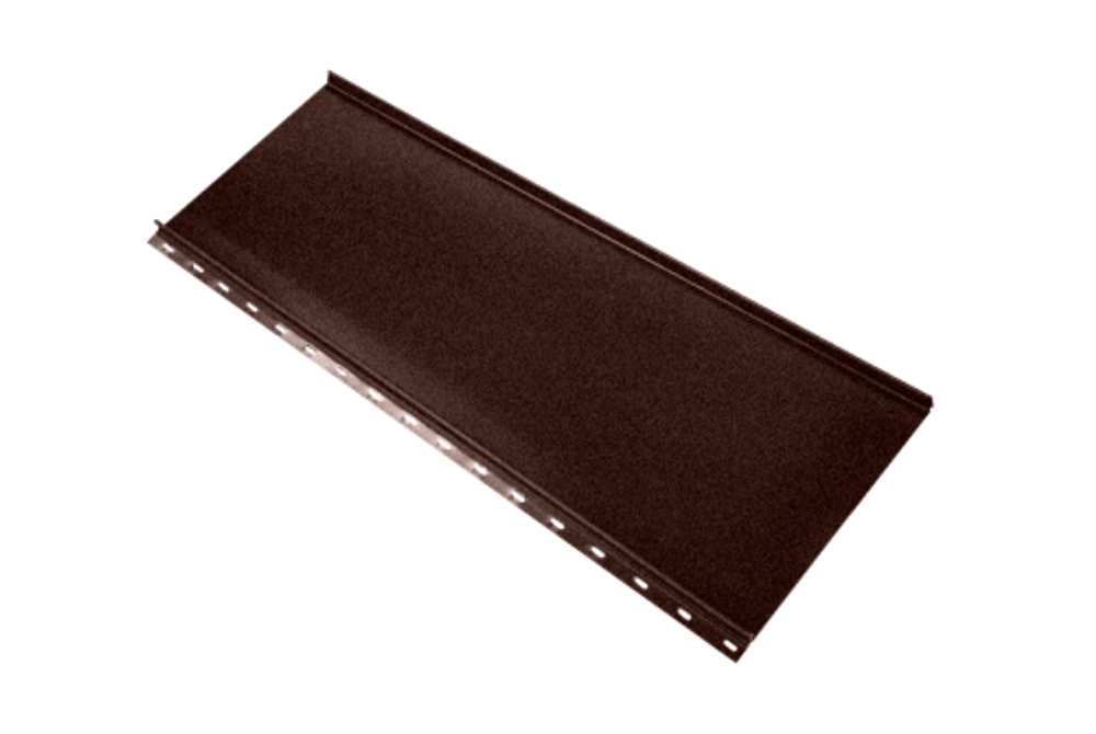Кликфальц mini Grand Line 0,5 GreenCoat Pural BT с пленкой на замках RR 887 шоколадно-коричневый (RAL 8017 шоколад)