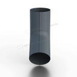 Колено трубы МЕТАЛЛ ПРОФИЛЬ Foramina Freeze D100 Grey