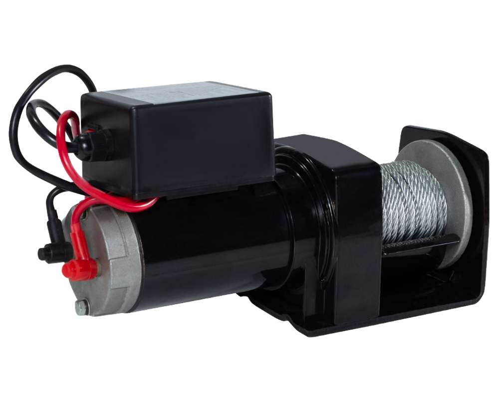 Лебедка автомобильная электрическая KDJ-2000Н (200-D)12V