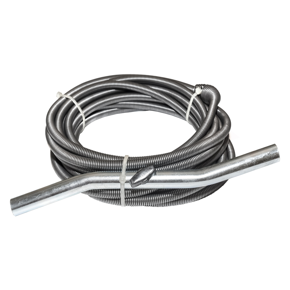 Спираль Крокочист 9х15 с универсальной насадкой для удаления засоров в трубах