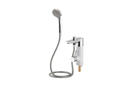 Проточный кран-водонагреватель с душевой лейкой UNIPUMP BKF-015