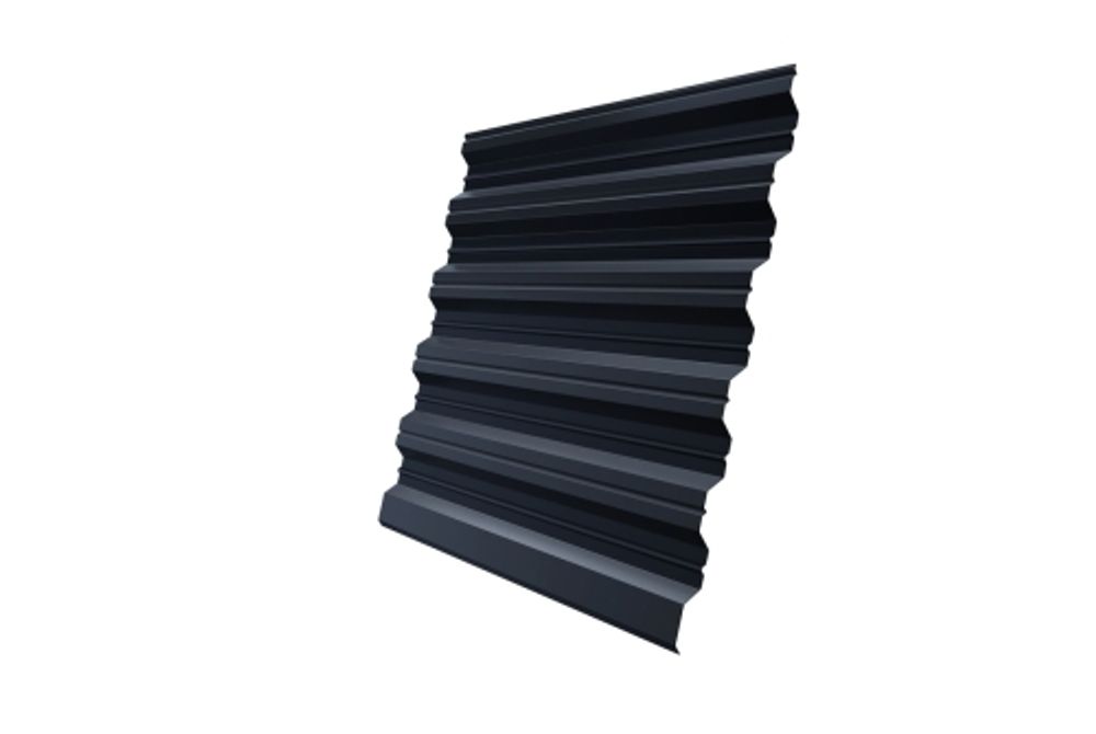 Профнастил HC35R Grand Line 0,5 PurPro Matt 275 RAL 7024 мокрый асфальт