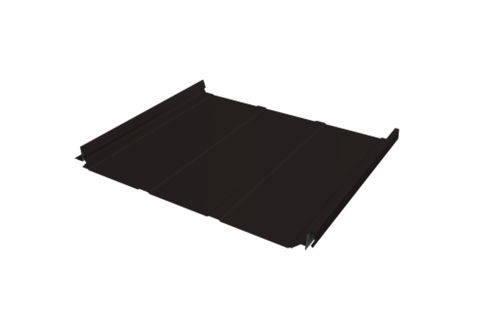 Кликфальц Pro Line Grand Line 0,5 Drap с пленкой на замках RAL 9005 черный
