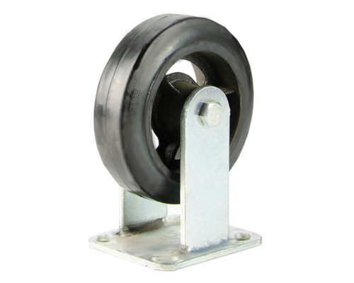 Большегрузное колесо обрезиненное C-4102-DYS не поворотное, без тормоза, г/п 200кг