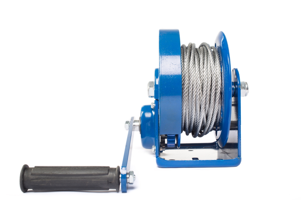 Лебедка ручная TOR ЛБ-2600 (BHW) г/п 1,17 т длина троса 10 м