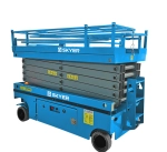 Самоходный ножничный подъемник с выдвижной платформой SKYER PL1045
