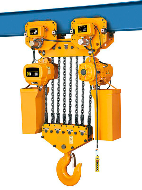 Таль электрическая цепная TOR ТЭЦП (HHBD10-04T) 10,0 т 6 м 380В