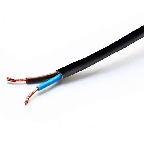 Шнур гибкий ШВВП 2х0,75 черный ГОСТ 7399-97 (бухта 200 м) Кабель ГОСТ