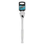Ключ-трещотка 1/2", CrV, 120 зубьев, цельнометаллический, хром Gross