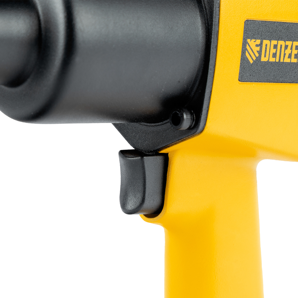 Ударный пневмогайковерт IW860+набор головок, 1/2", 7000 об/мин, 868 Нм Denzel