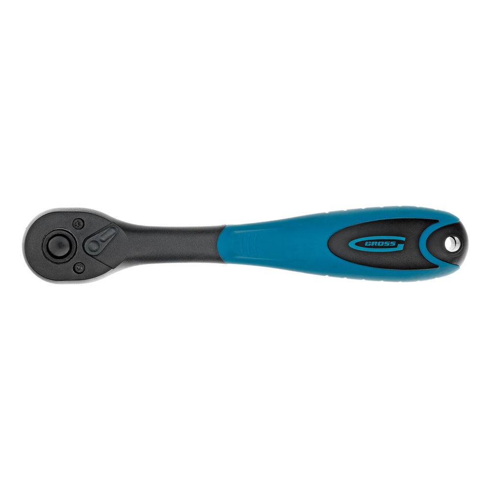 Ключ-трещотка 3/8", CrV, 72 зуба, с быстрым сбросом Gross