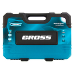 Набор инструментов, 1/4", 1/2", CrV, 120 зубьев, 78 предметов Gross