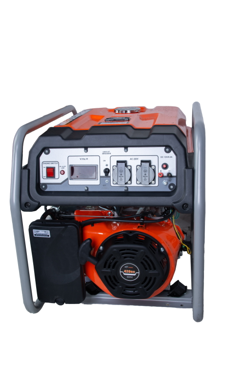 Генератор бензиновый 5,0 кВт 220В 27 л с ручным запуском TOR KM6500H