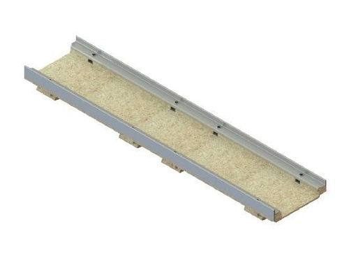 Лоток водоотводный мелкосидящий CompoMax Drive DN150 полимербетонный H60 кл.С,D,E