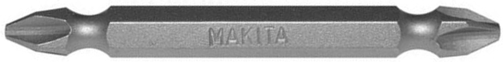Насадка двусторонняя PZ2, 65 мм, E-form (MZ), 100 шт, банка Makita D-34914