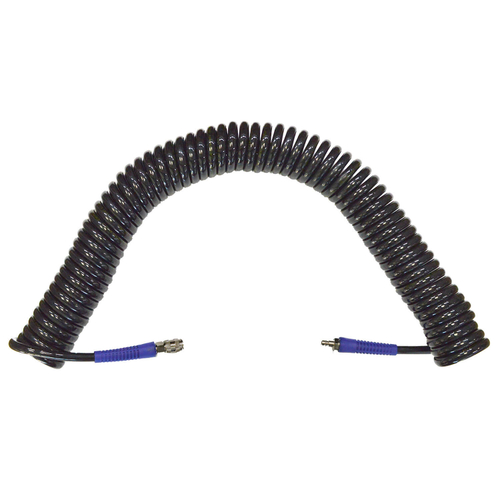 WDK-65815 Шланг пневматический спиральный с БРС, 15 м, 10х14 мм