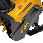 Бензиновая снегоуборочная машина SB 460 Sled, 99cc, лыжи ручной старт// Denzel