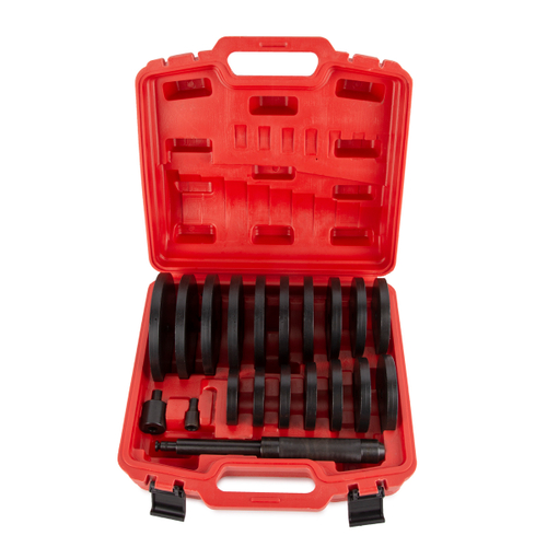 WDK-214900 Набор оправок для выпрессовки и запрессовки подшипников, втулок, сальников, 21 предмет