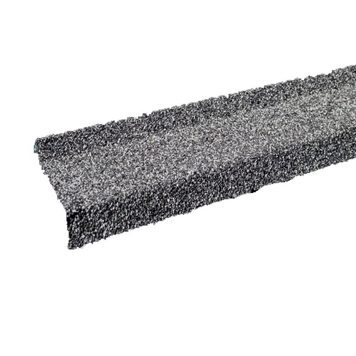 Планка примыкания с гранулятом, стальной 20х45х15х10 мм, 1,25 м, шт
