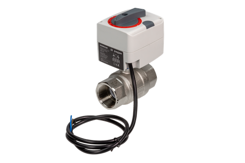 Ридан 082G5407R — Кран шаровой AMZ-112R PN40, DN20, Kvs 45, Tmax110 °C, Rp3/4, корпус CW617N, двухходовой