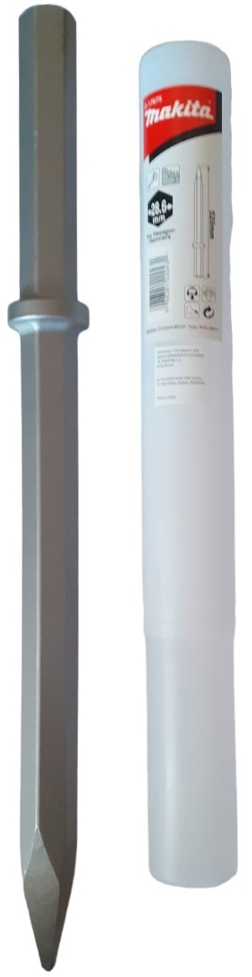 Пикообразное долото с буртиком 510 мм, SW 28.6 Makita D-17675