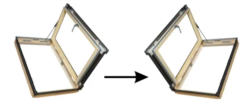 Универсальное распашное окно FAKRO FWP U3